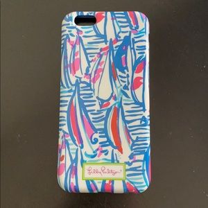 Lilly Pulitzer “Red Right Turn” iPhone case